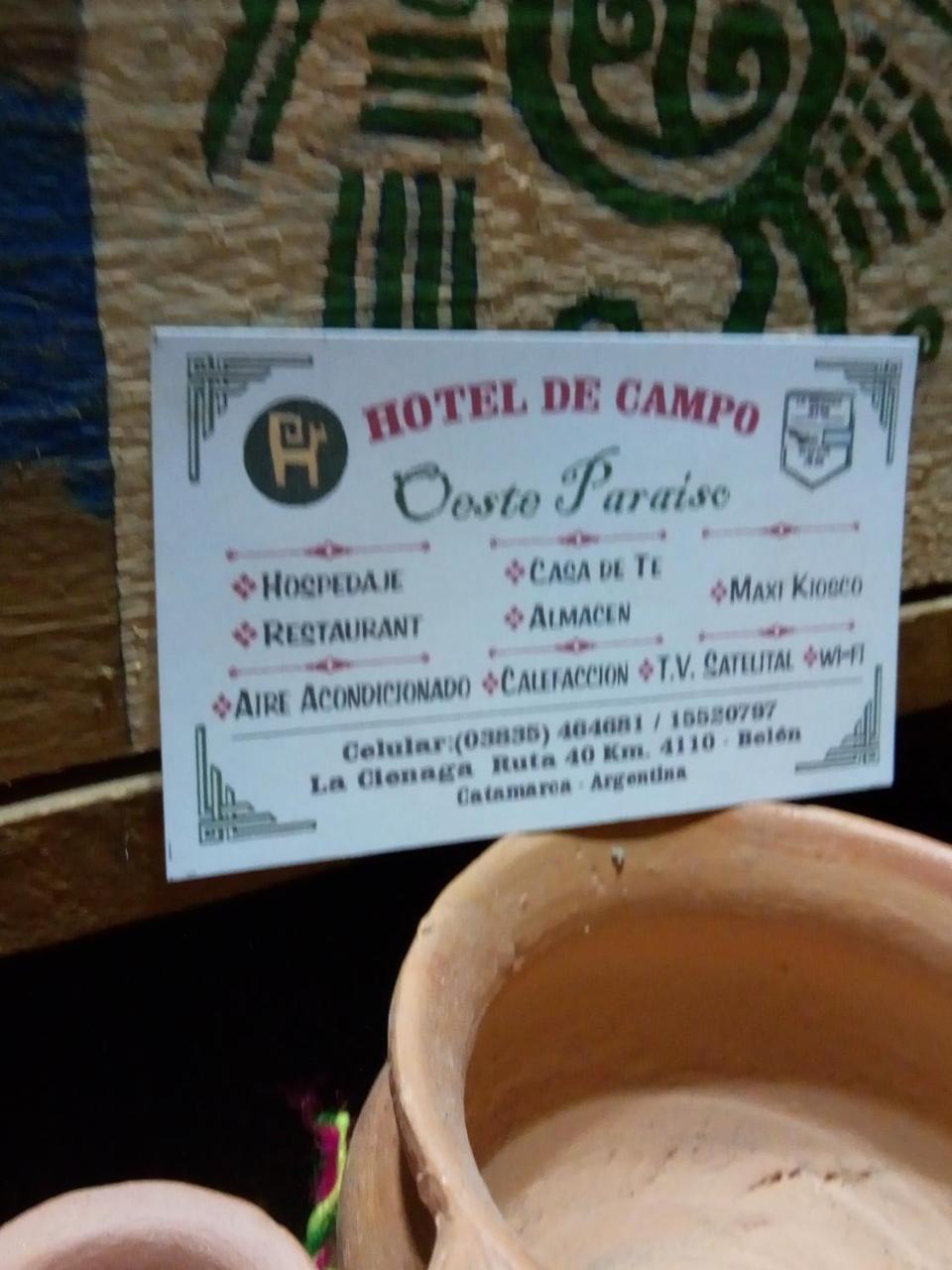Hotel De Campo Oeste Paraiso La Cienaga ภายนอก รูปภาพ